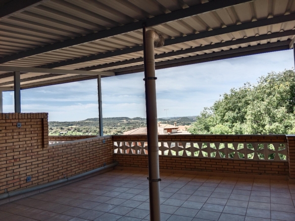 Terraza-Casa c/san joaquin-abiego