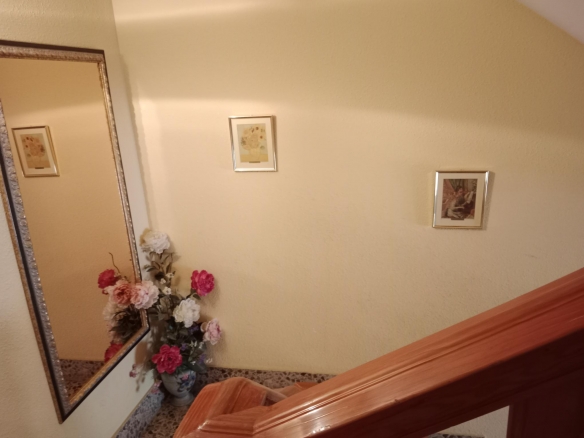 Recibidor y escaleras-Casa c/san joaquin-abiego